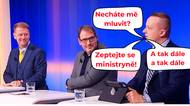Smát se, nebo jen kroutit hlavou? Poradce Schillerové se pořádně předvedl v televizní debatě